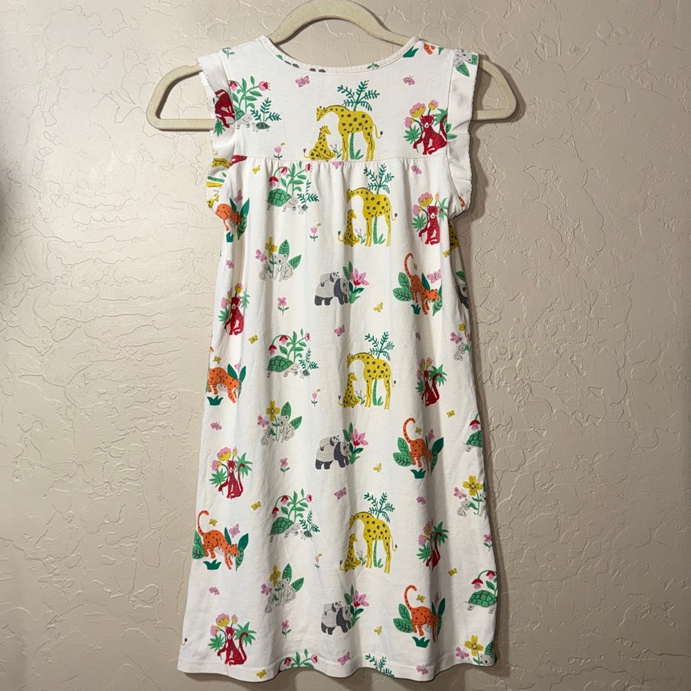 Mini Boden safari animal nightgown 6-7 - Picture 5 of 5